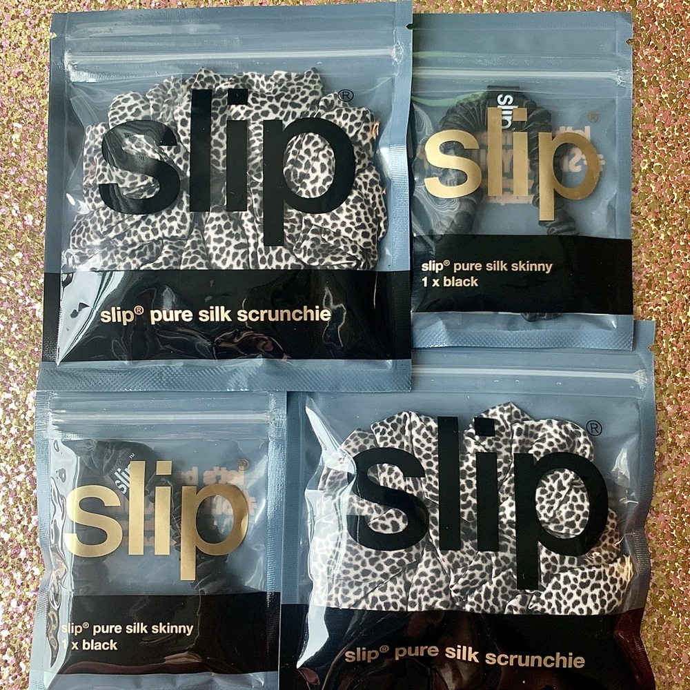 4 Slip Scrunchies! NOT SOLD IN STORES